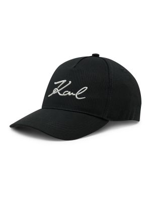 Kepurė Karl Lagerfeld juoda