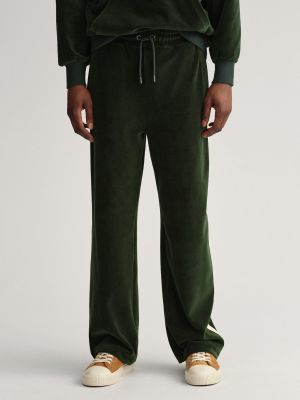 Teplákové nohavice Gant zelená