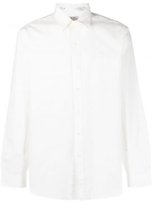 Chemise en coton avec manches longues Ralph Lauren Rrl blanc