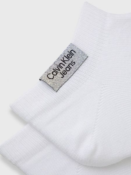 Skarpety Calvin Klein Jeans białe