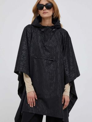 Oversized esőkabát Lauren Ralph Lauren fekete