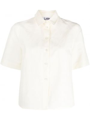 Lněná košile Lido bílá