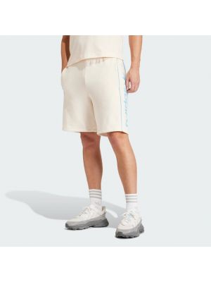 Shorts en jersey Adidas blanc
