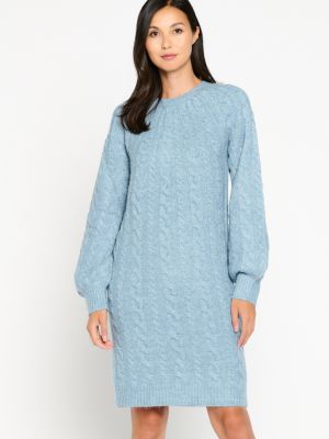 Robe en tricot Lolaliza bleu