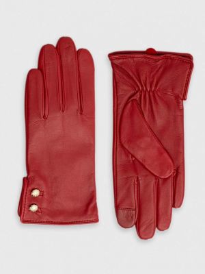Ръкавици Lauren Ralph Lauren червено