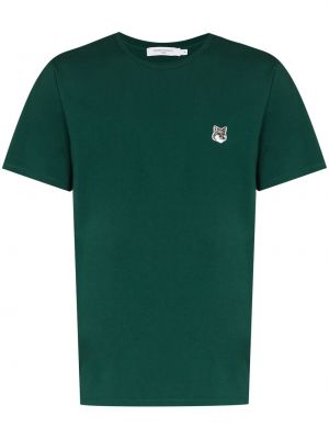 Camiseta Maison Kitsuné verde