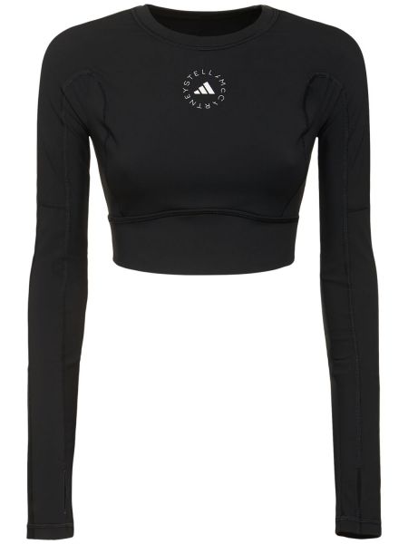 Sport topp Adidas By Stella Mccartney svart