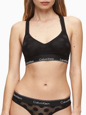 Bralette melltartó Calvin Klein - fekete