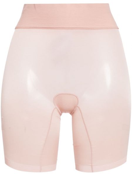 Prozirne kratke hlače Wolford ružičasta