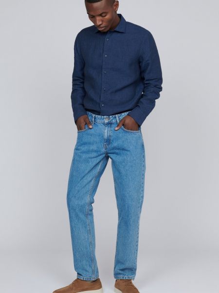 Прямые джинсы Matinique синие