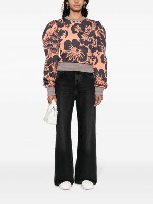 Raštuotas gėlėtas medvilninis džemperis Vivienne Westwood
