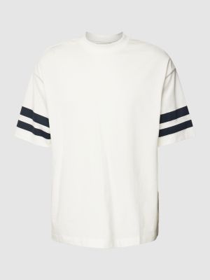 Koszulka oversize Tom Tailor Denim biała