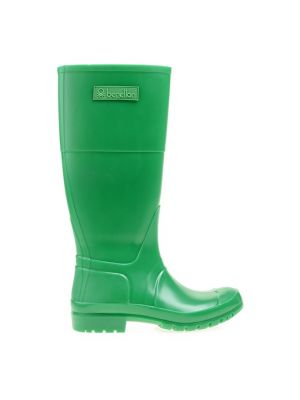 Зеленые женские ботинки United Colors of Benetton