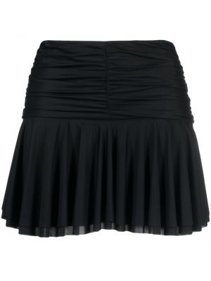Mini spódniczka z niską talią Misbhv czarna