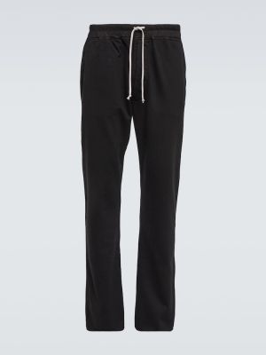 Spodnie sportowe bawełniane Drkshdw By Rick Owens czarne