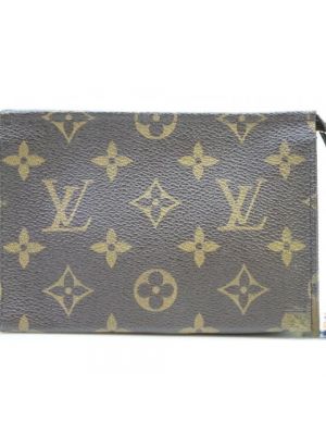 Kopertówka skórzana Louis Vuitton Vintage brązowa