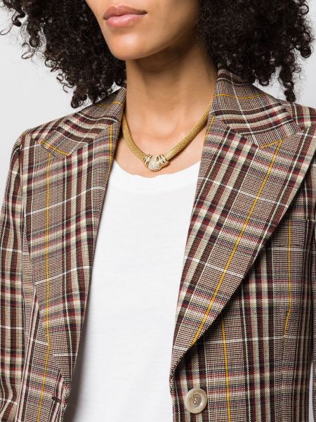 Tīkliņa kaklarota Christian Dior Pre-owned zelts