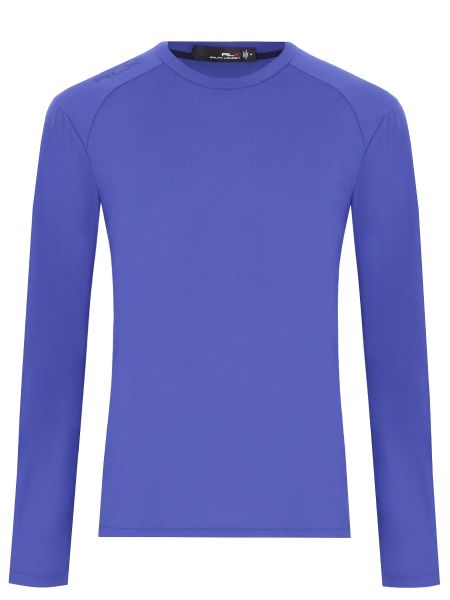 Однотонная футболка Ralph Lauren синяя