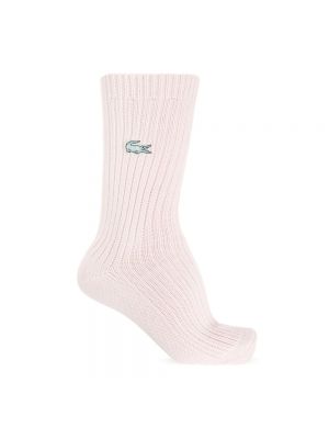 Socken Lacoste pink