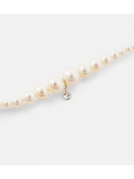 Náhrdelník s perlami s přechodem barev Persée