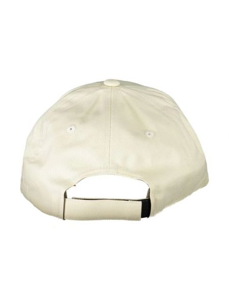Gorra con bordado de algodón Hugo Boss beige