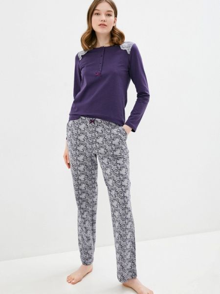 Пижама Relax Mode, фиолетовая