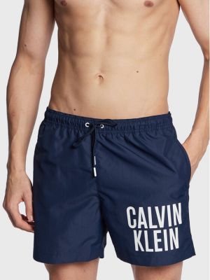 Šortai Calvin Klein Swimwear mėlyna