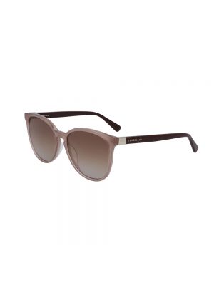 Okulary przeciwsłoneczne Longchamp beżowe