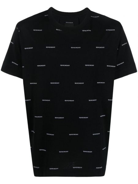 Kokvilnas t-krekls ar apdruku Givenchy