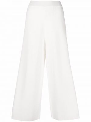 Широки панталони тип „марлен“ Malo бяло