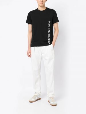 T-shirt mit print Polo Ralph Lauren schwarz