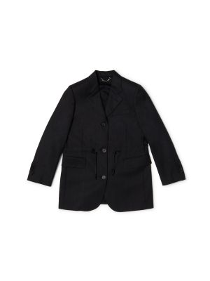 Индивидуальный пиджак Salvatore Ferragamo – женский, темно-серый принт в тонкую полоску