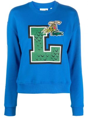 Sweatshirt Lacoste blå