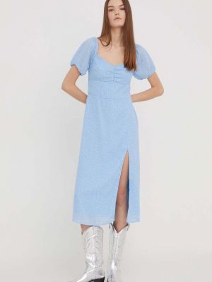 Sukienka mini Hollister Co. niebieska