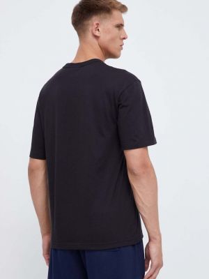 Bavlněné tričko s potiskem Reebok Classic černé