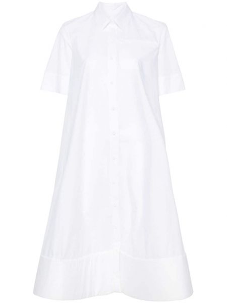 Μίντι φόρεμα Melitta Baumeister λευκό