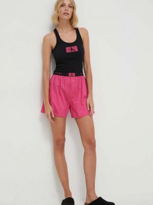 Piżama Calvin Klein Underwear różowa