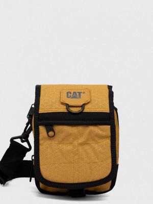 Чанта през рамо Caterpillar жълто