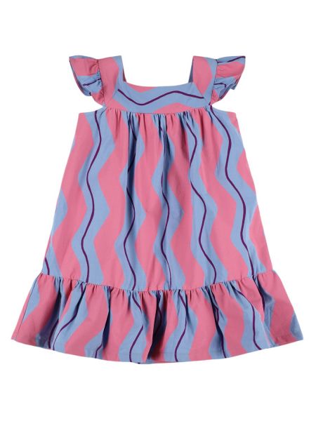 Bomull dress for jenter Jellymallow rosa