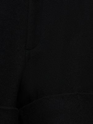 Фланелени шорти Yohji Yamamoto черно