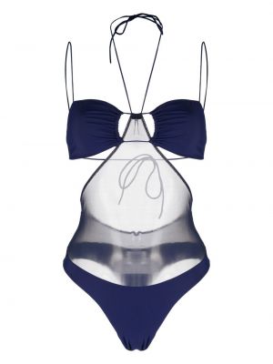 Skaidrus maudymosi kostiumėlis Amazuìn mėlyna