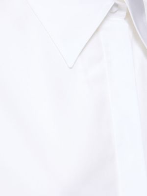 Bavlněná košile Valentino bílá