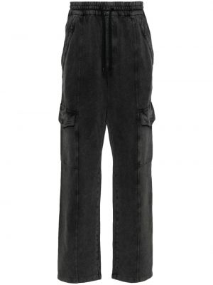 Bavlněné sportovní kalhoty Marant šedé
