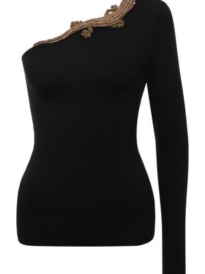 Шерстяной пуловер Ralph Lauren черный