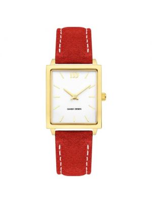 Наручные часы Danish Design женские кварцевые, водонепроницаемые красный
