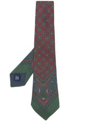 Hedvábná kravata s potiskem s paisley potiskem Polo Ralph Lauren