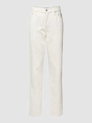 Jeansy dzwony Calvin Klein Jeans białe