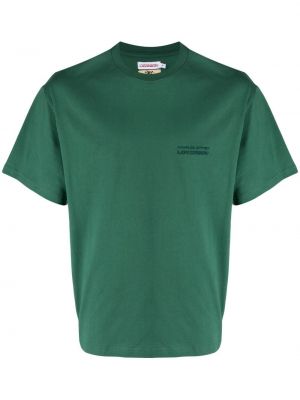 T-shirt ricamato Charles Jeffrey Loverboy verde
