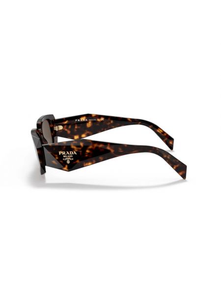 Okulary przeciwsłoneczne eleganckie Prada brązowe