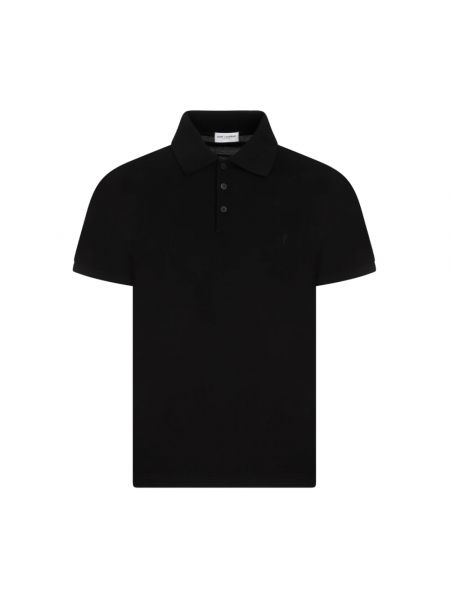 Poloshirt Saint Laurent schwarz